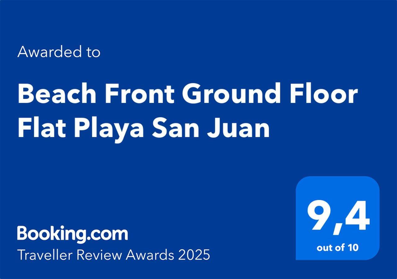 Front Ground Floor Flat Playa San Juan Apartment El Campello